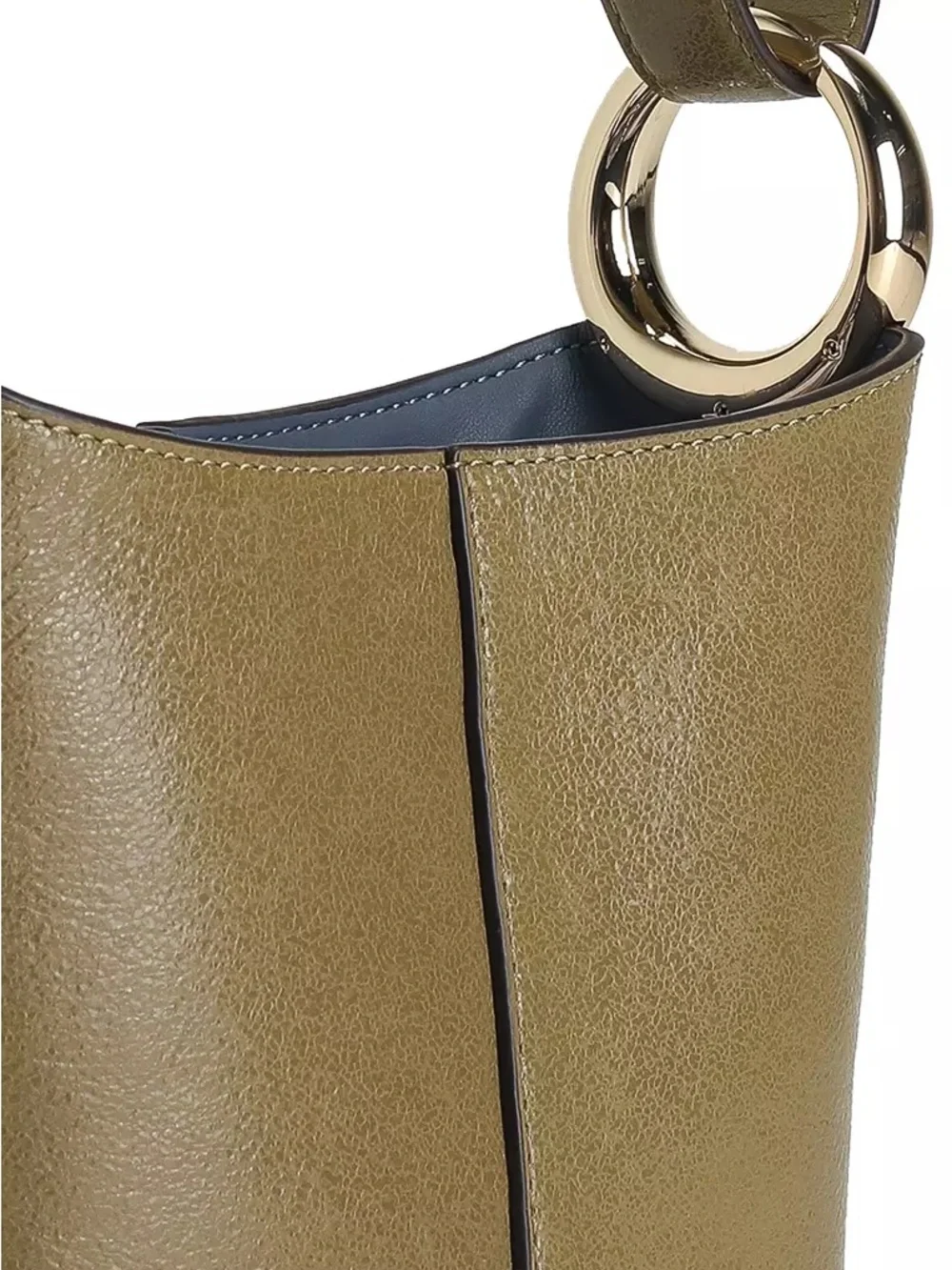 NWT KATE SPADE NY Halo Glazed Leather Mini Bucket Bag‎